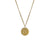 Zodiac Pendant Solid Gold