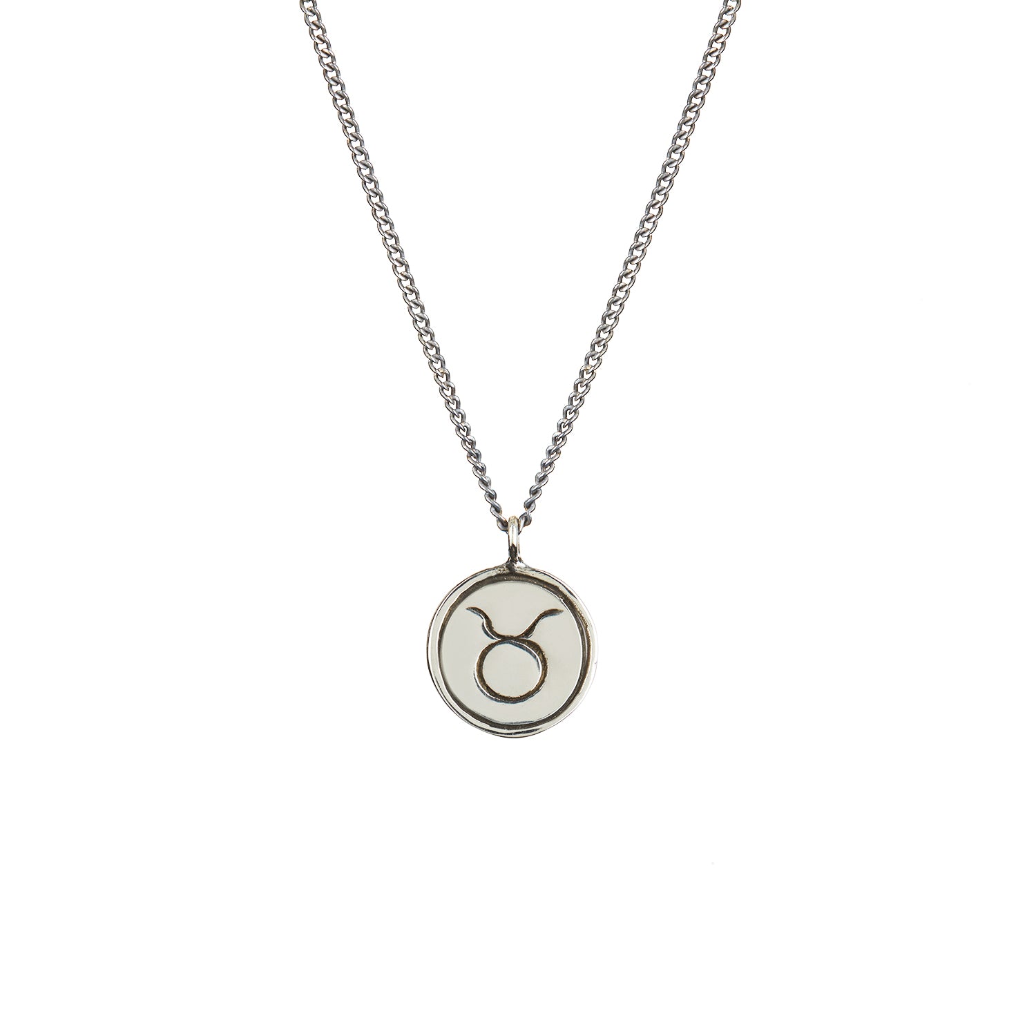 Zodiac Necklace Silver