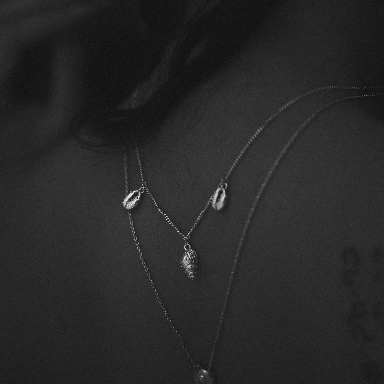 Thalassa Charm Necklace Silver