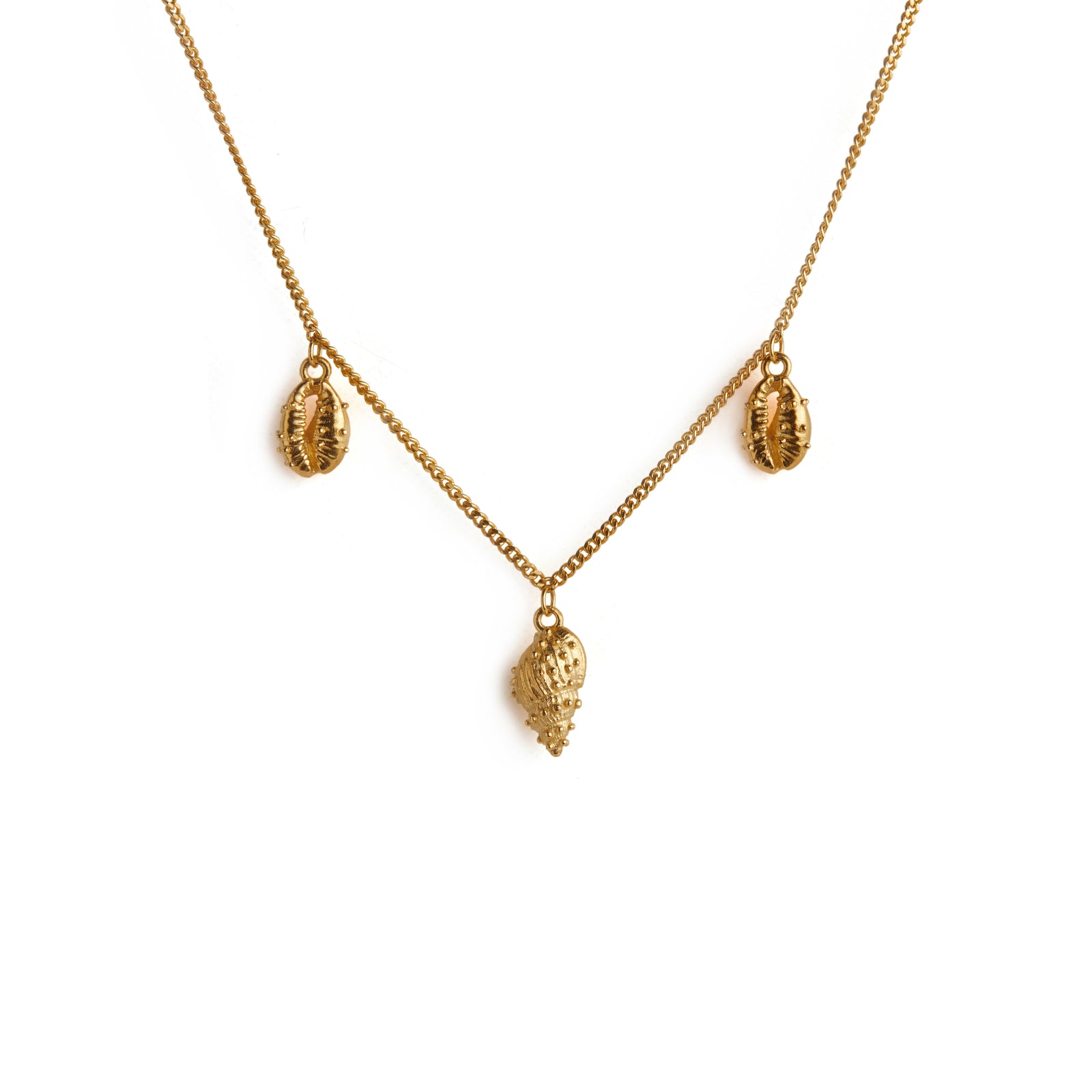 Thalassa Charm Necklace Gold