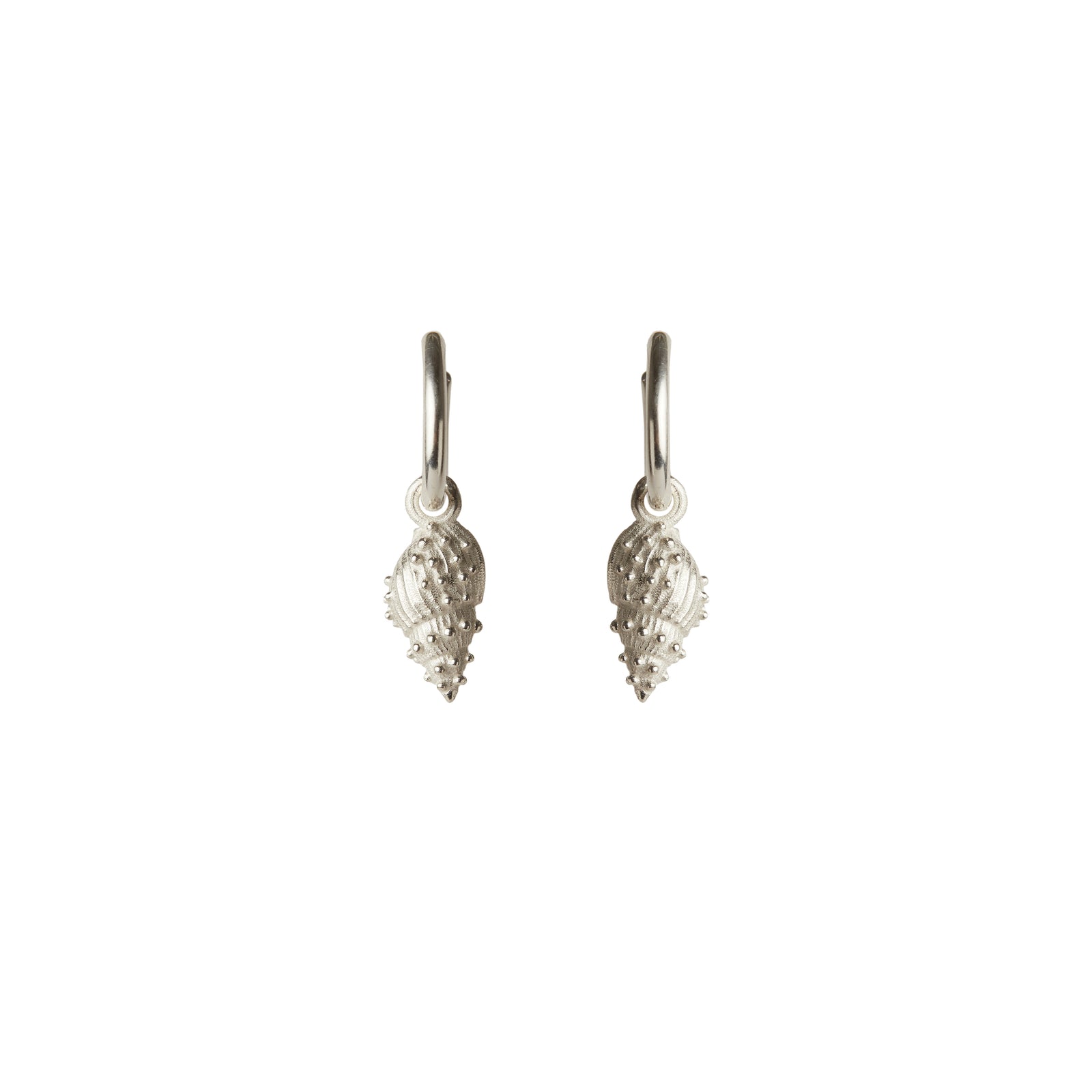 Thalassa Mini Hoop Earrings Silver