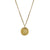 Zodiac Pendant Solid Gold