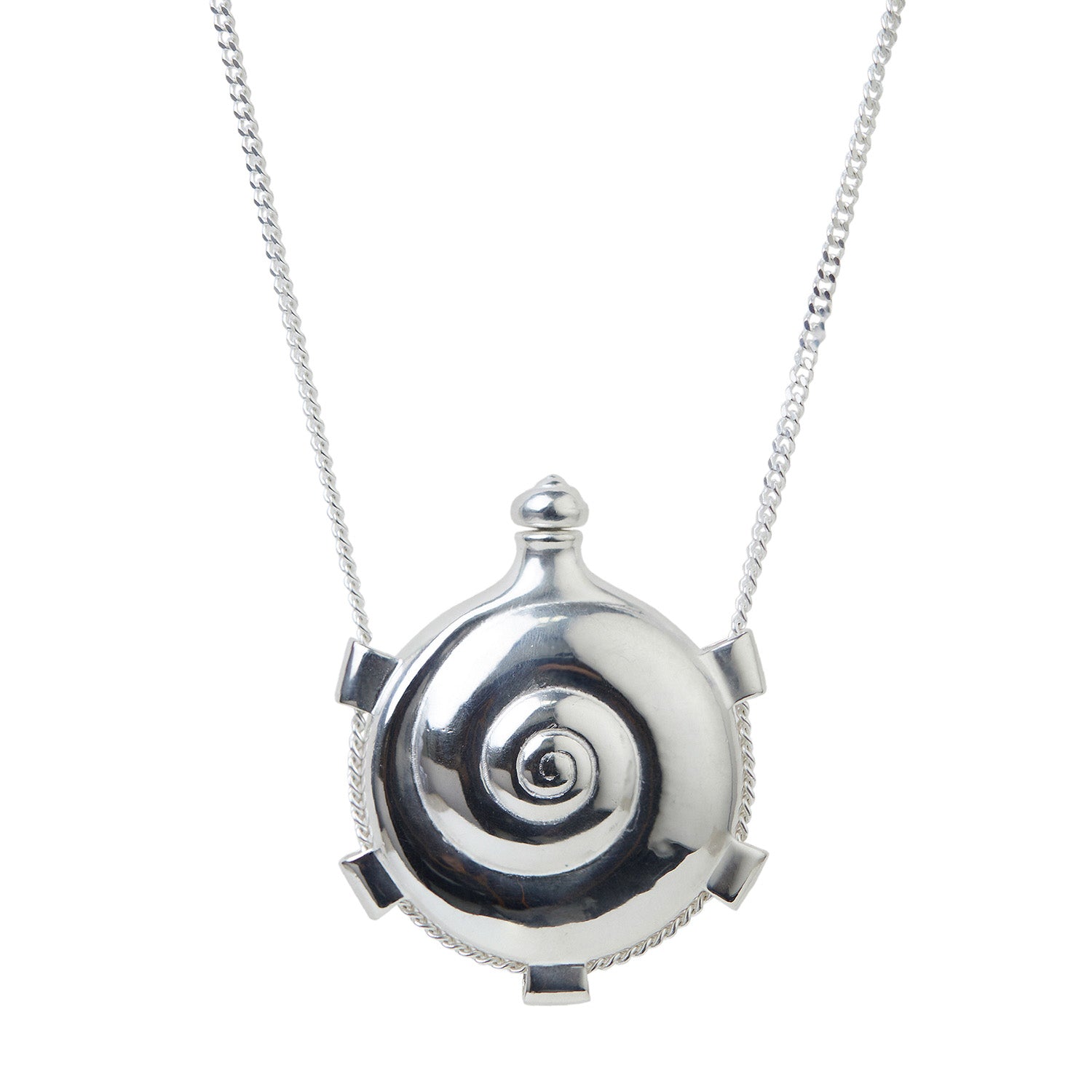 Amphora Necklace Silver