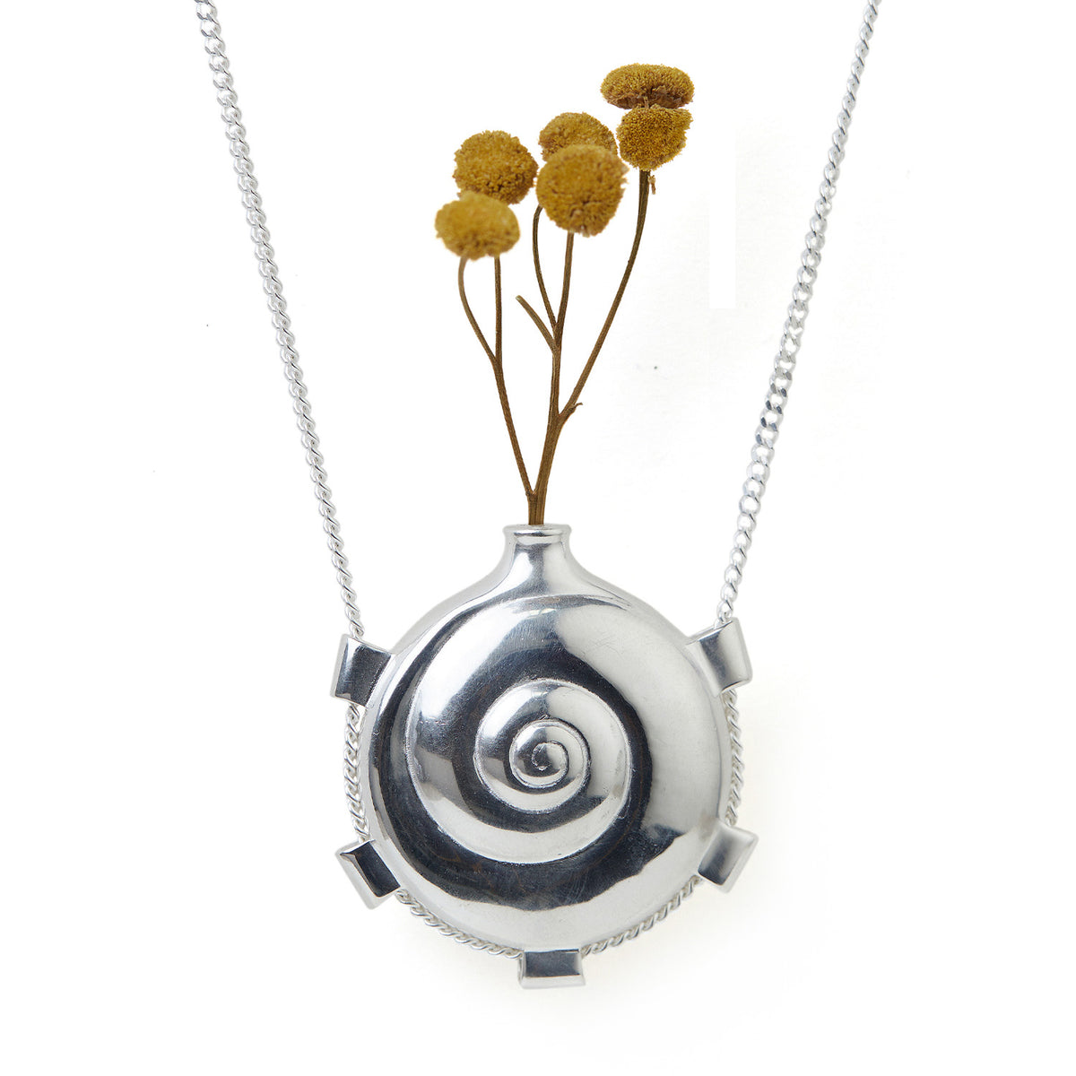 Amphora Necklace Silver