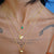 Apollo Necklace Green Onyx Solid Gold