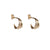 Athena Mini Hoop Earrings Solid Gold