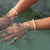 Rays of Light Bracelet Green Onyx Silver