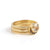 Eclipse Fine Stack Diamond Solid Gold