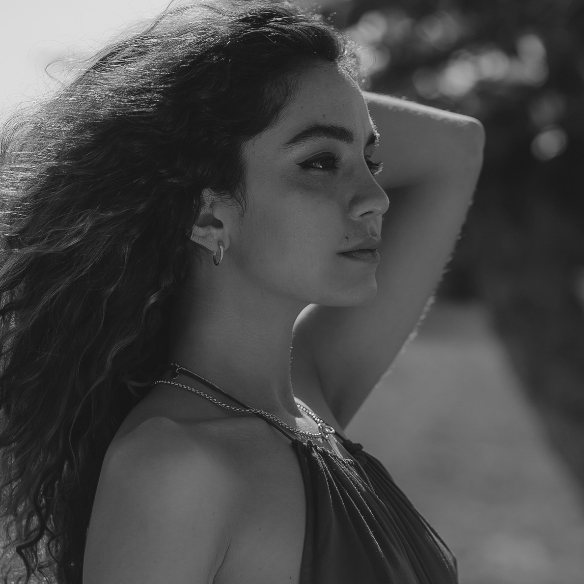 Ouroboros Snake Hoops Silver