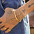Rays of Light Mini Bracelet Turquoise Gold