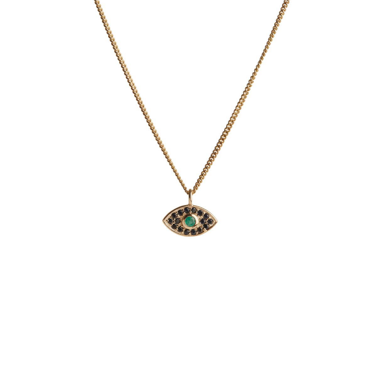 Rays of Light Mini Fine Necklace Solid Gold