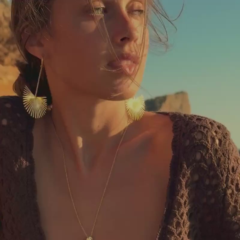 Ishtar Earrings Gold