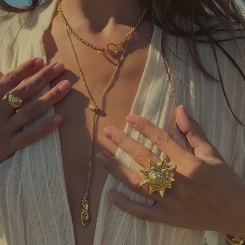 Terra Bolero Necklace Gold