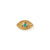 Rays Of Light Studs Emerald Solid Gold