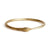 Ouroboros Snake Bangle Gold