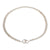 Ouroboros Pearl Necklace Silver