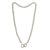 Ouroboros Pearl Necklace Silver