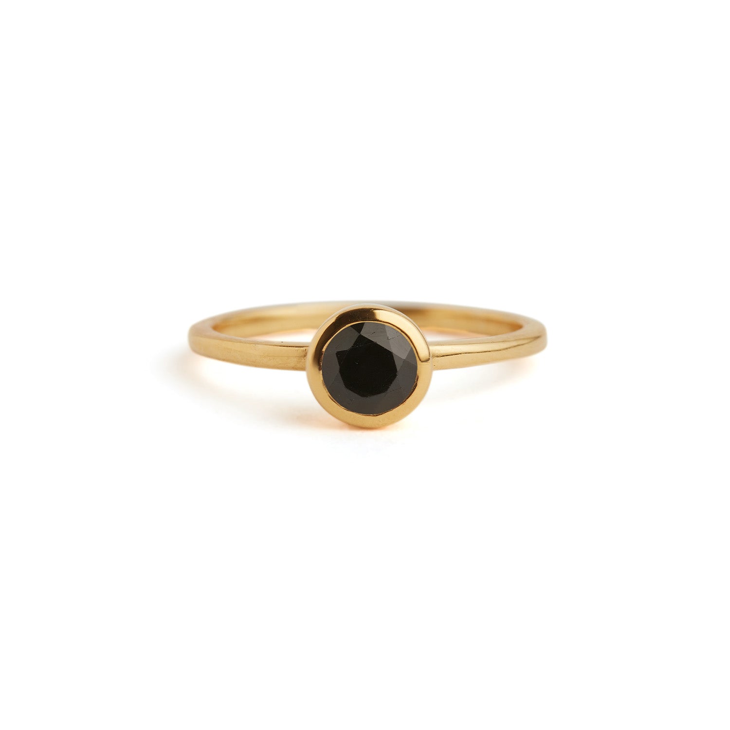 Solitaire Ring Solid Gold