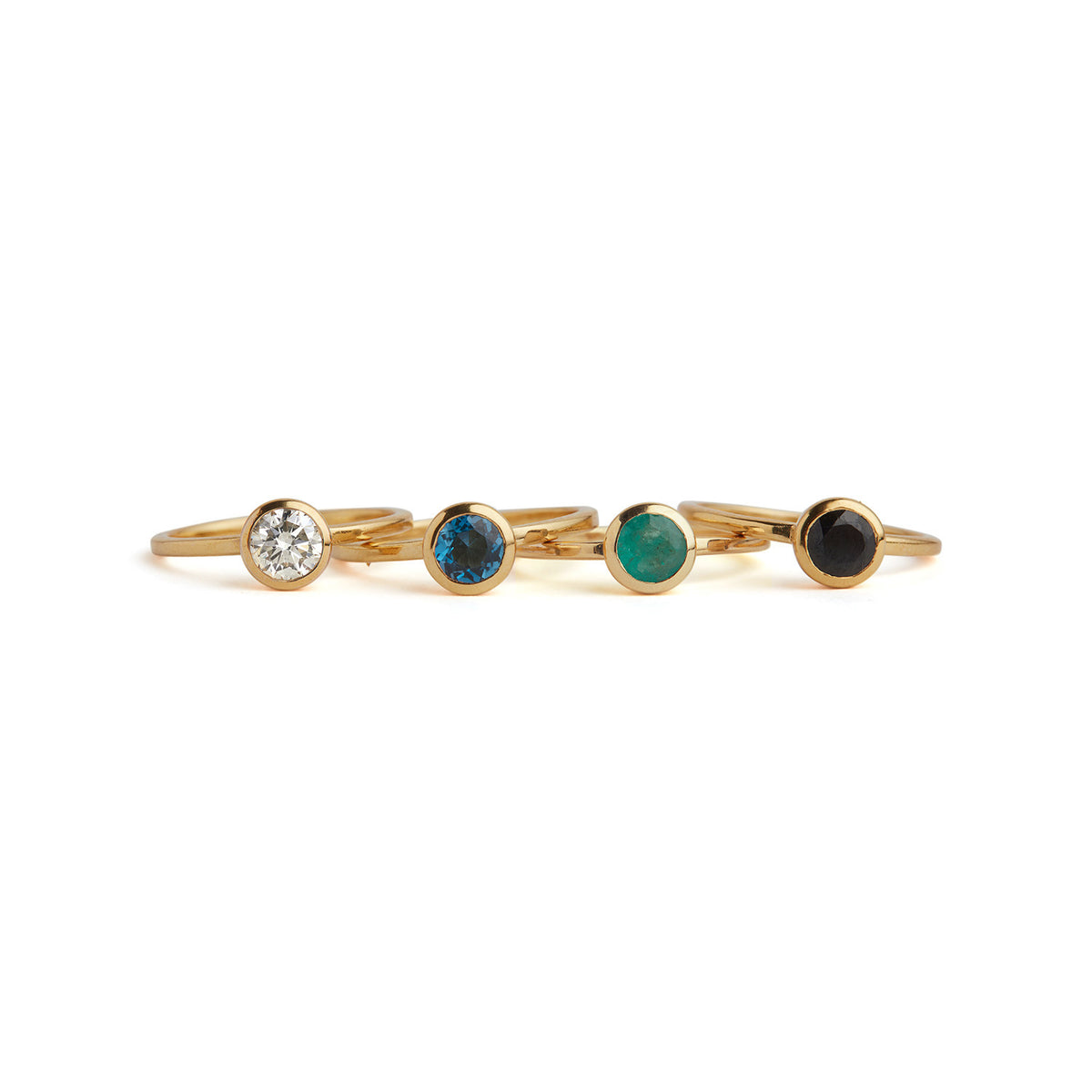 Solitaire Ring Solid Gold