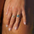Interstellar Fine Stack Topaz Solid Gold