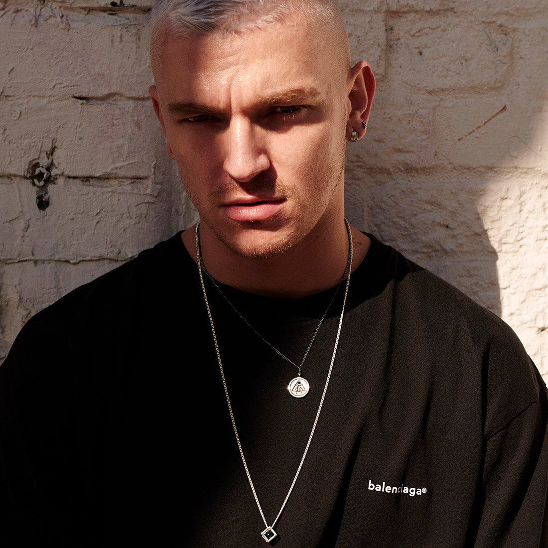 Scarab Coin Necklace Gold