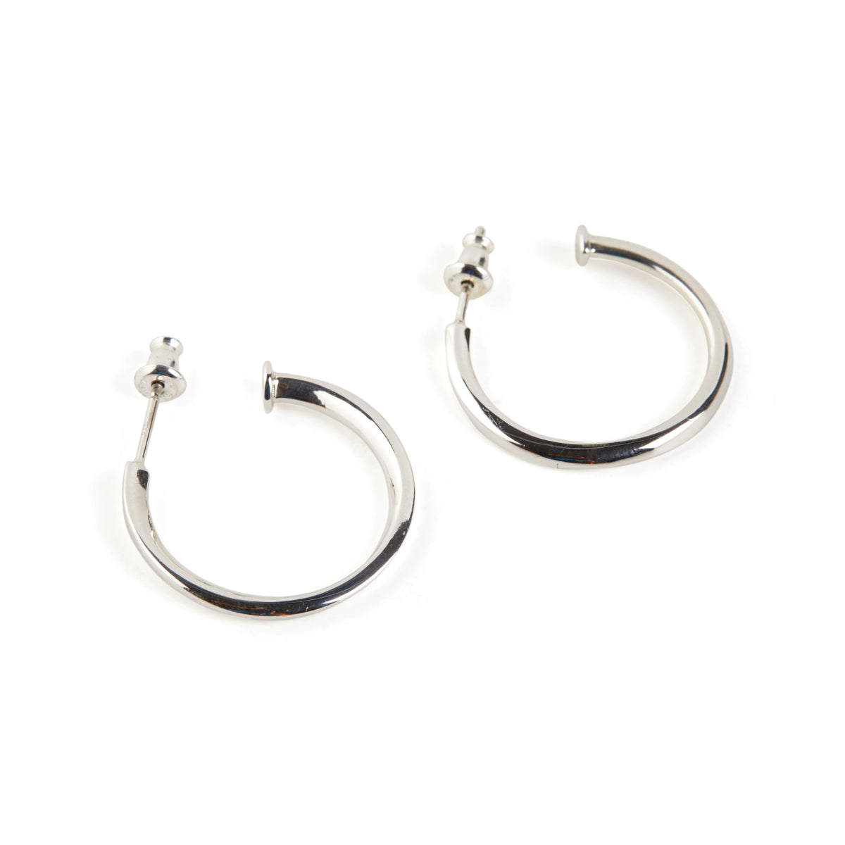 Terra Hoops Silver