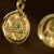 Ouroboros Necklace with Emerald Solid Gold