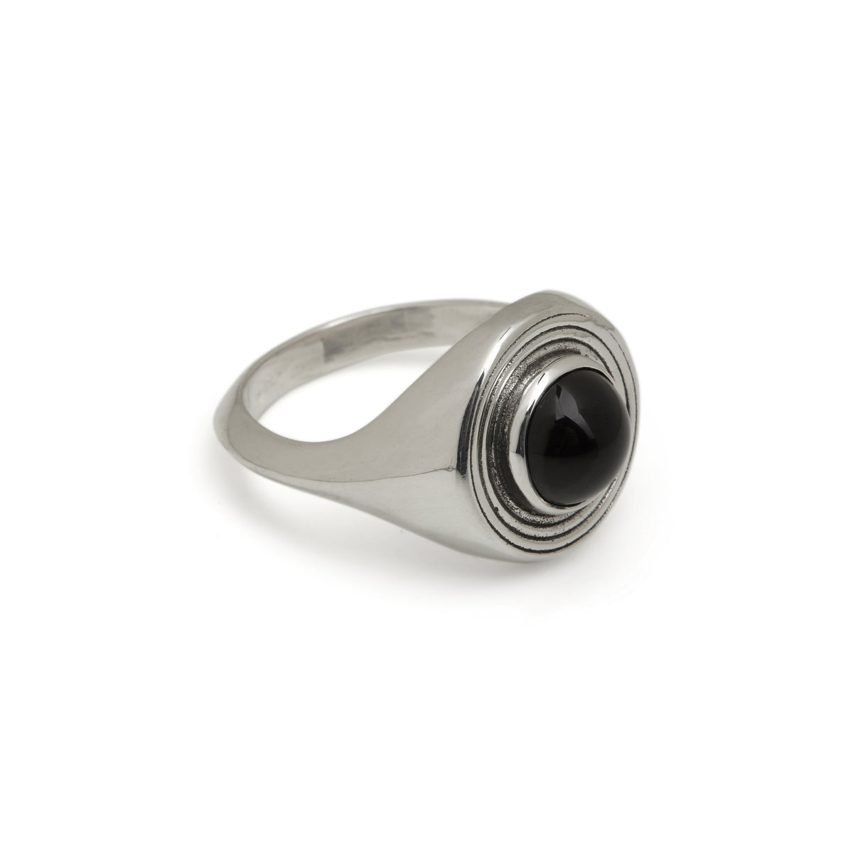 Astral Signet Ring - Black Onyx