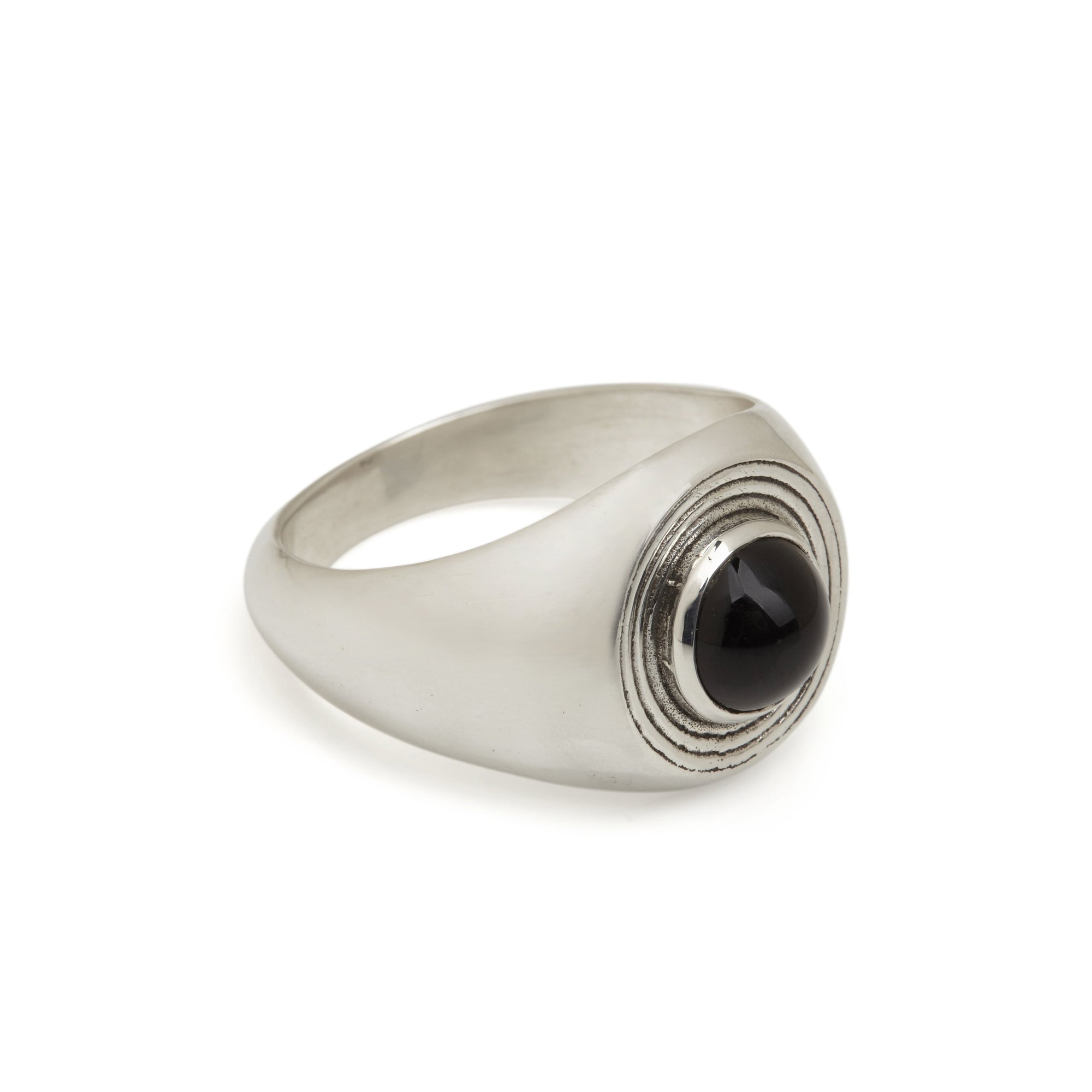 Astral Large Signet Ring Black Onyx