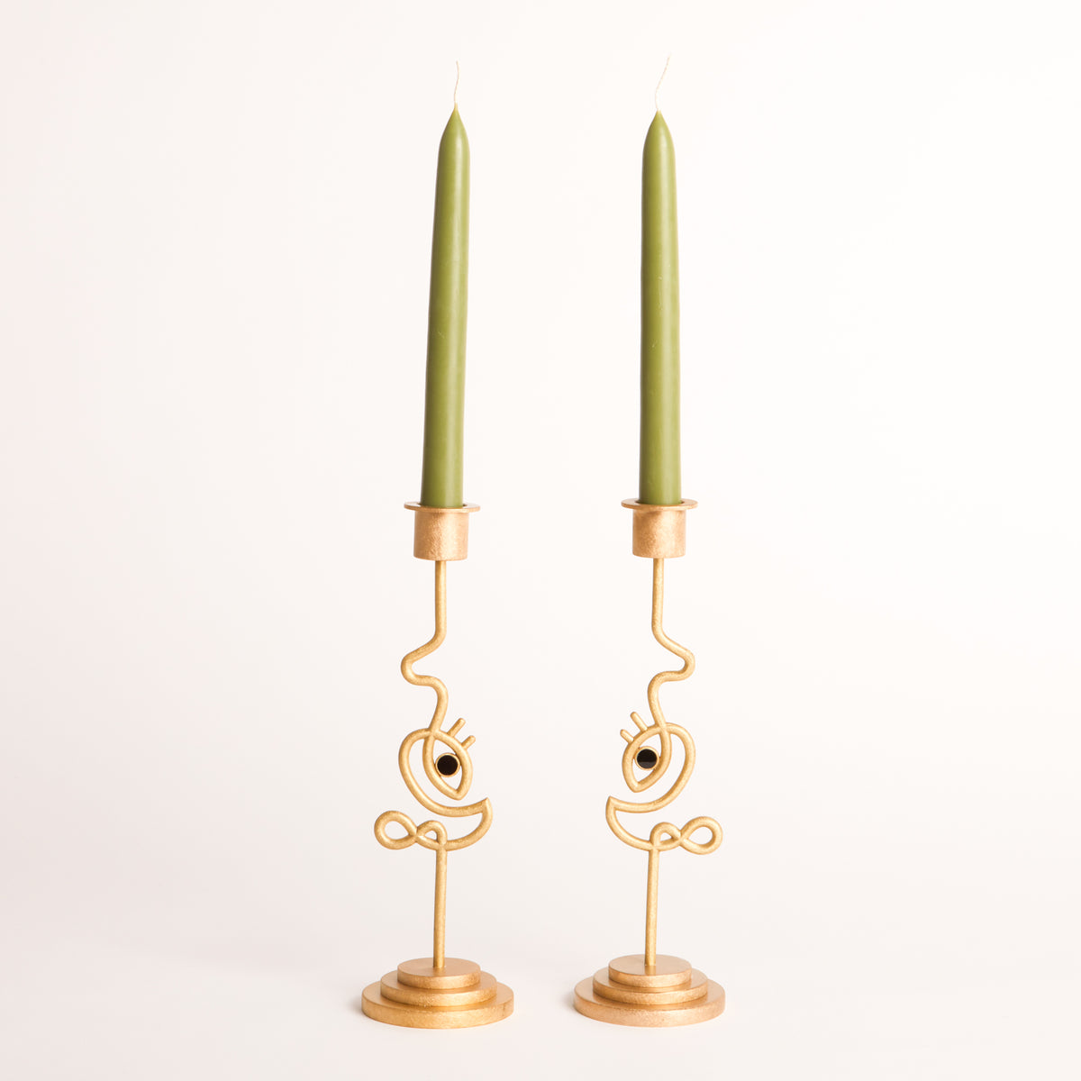 Dreamer Candelabra with Black Onyx