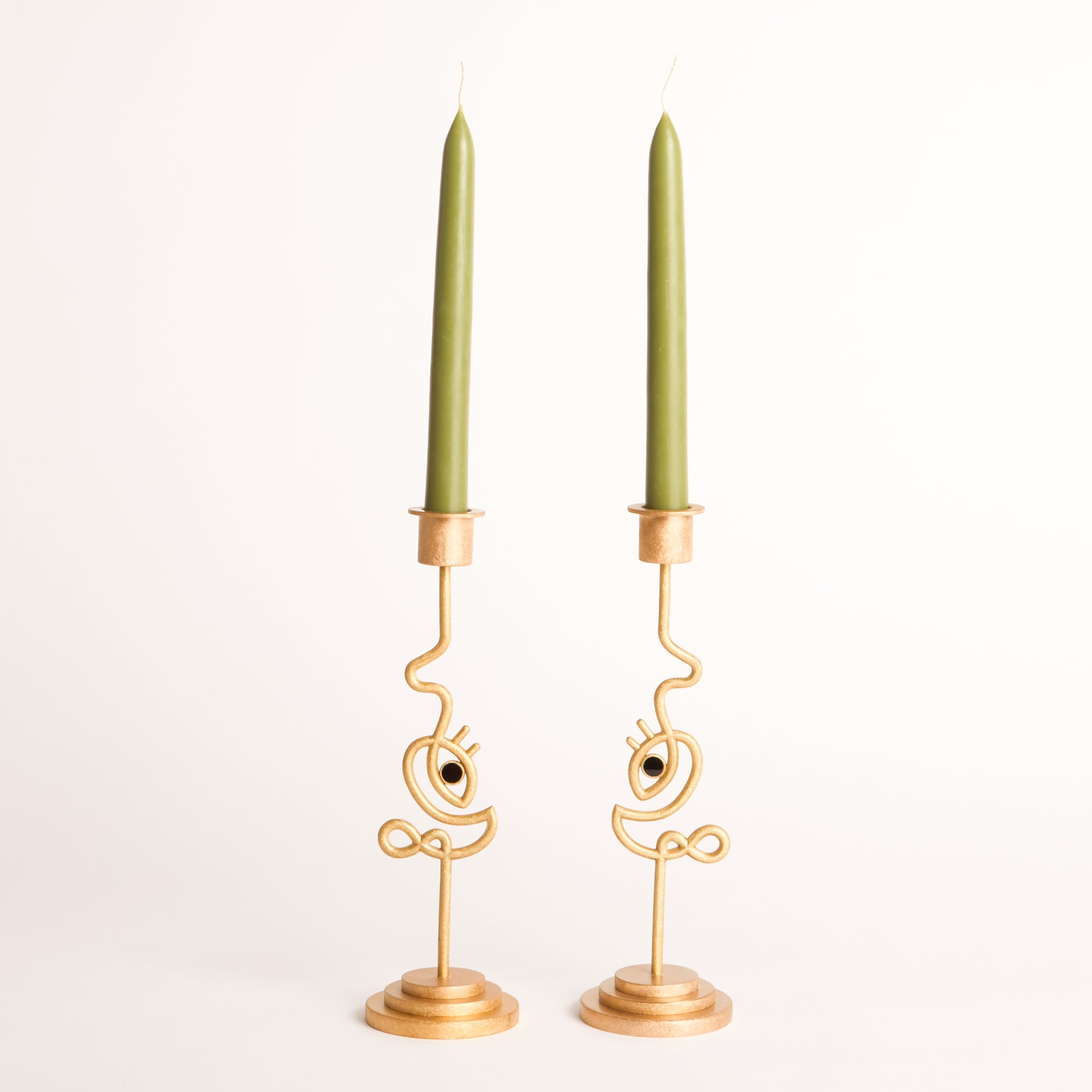 Dreamer Candelabra with Black Onyx