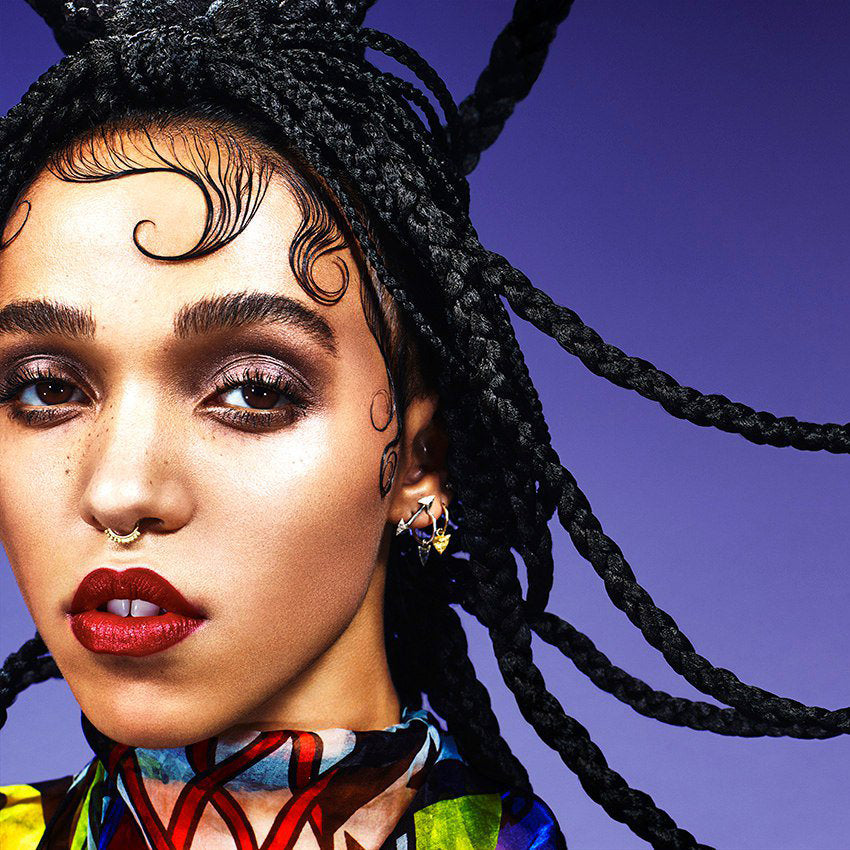 Modern Primitive Mini Hoop Earrings Silver