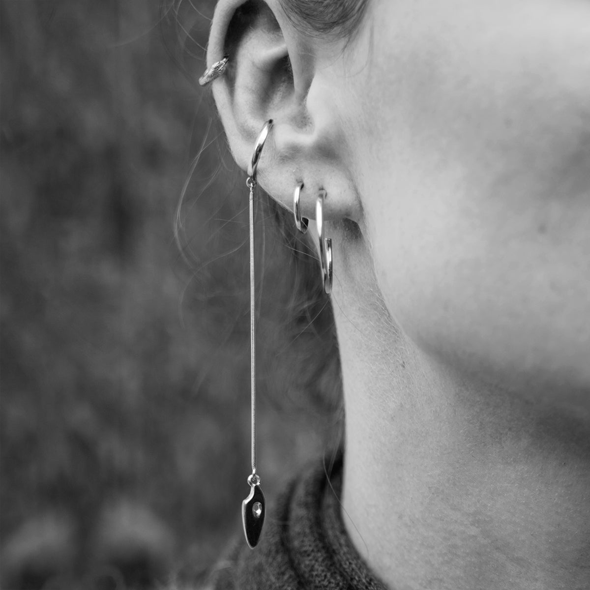 Juno Ear Cuff Silver