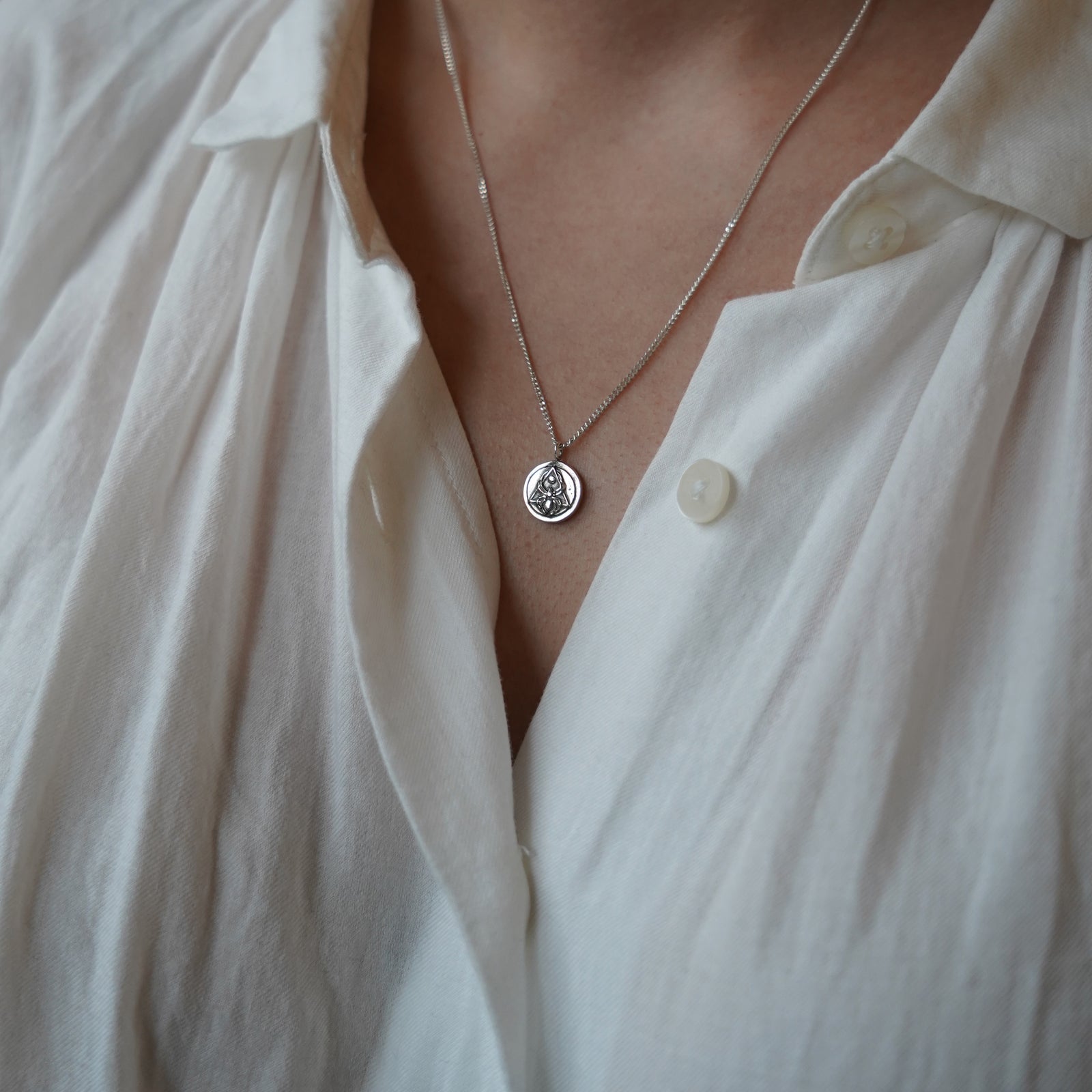 Creation Necklace Silver