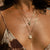 Modern Primitive Mini Necklace with Emeralds Solid Gold