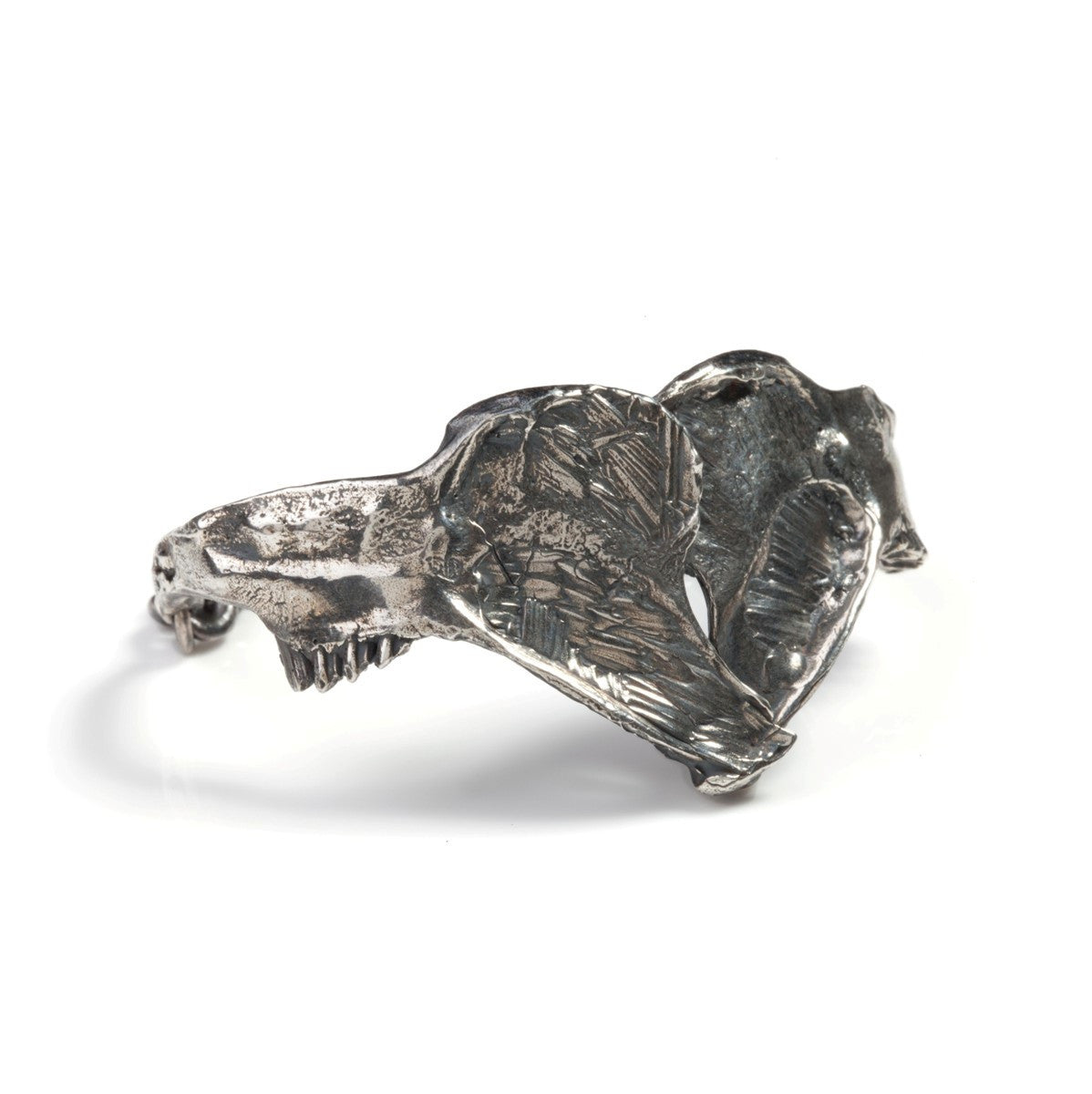 Jaw Bone Bracelet Silver