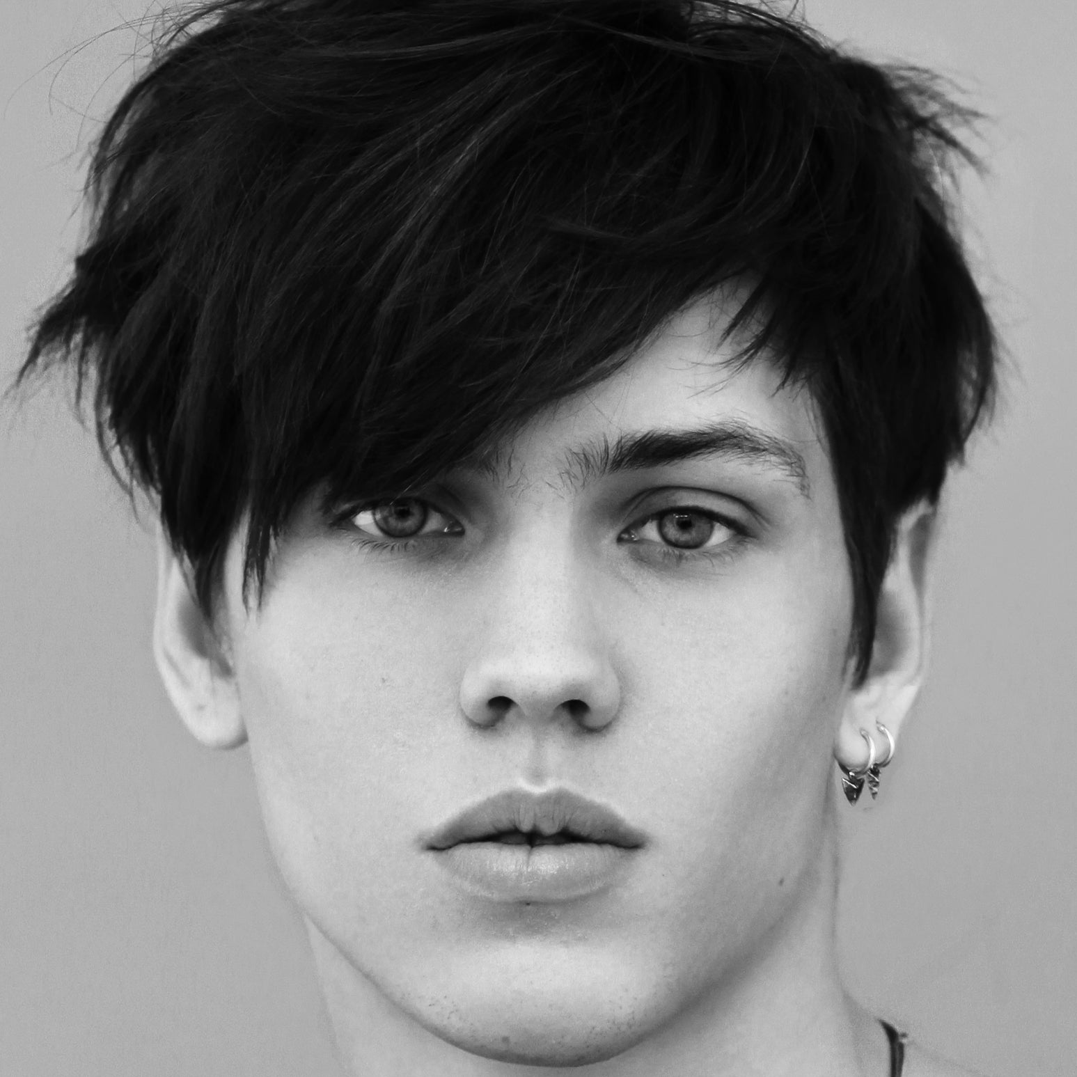 Modern Primitive Mini Hoop Earrings Gold