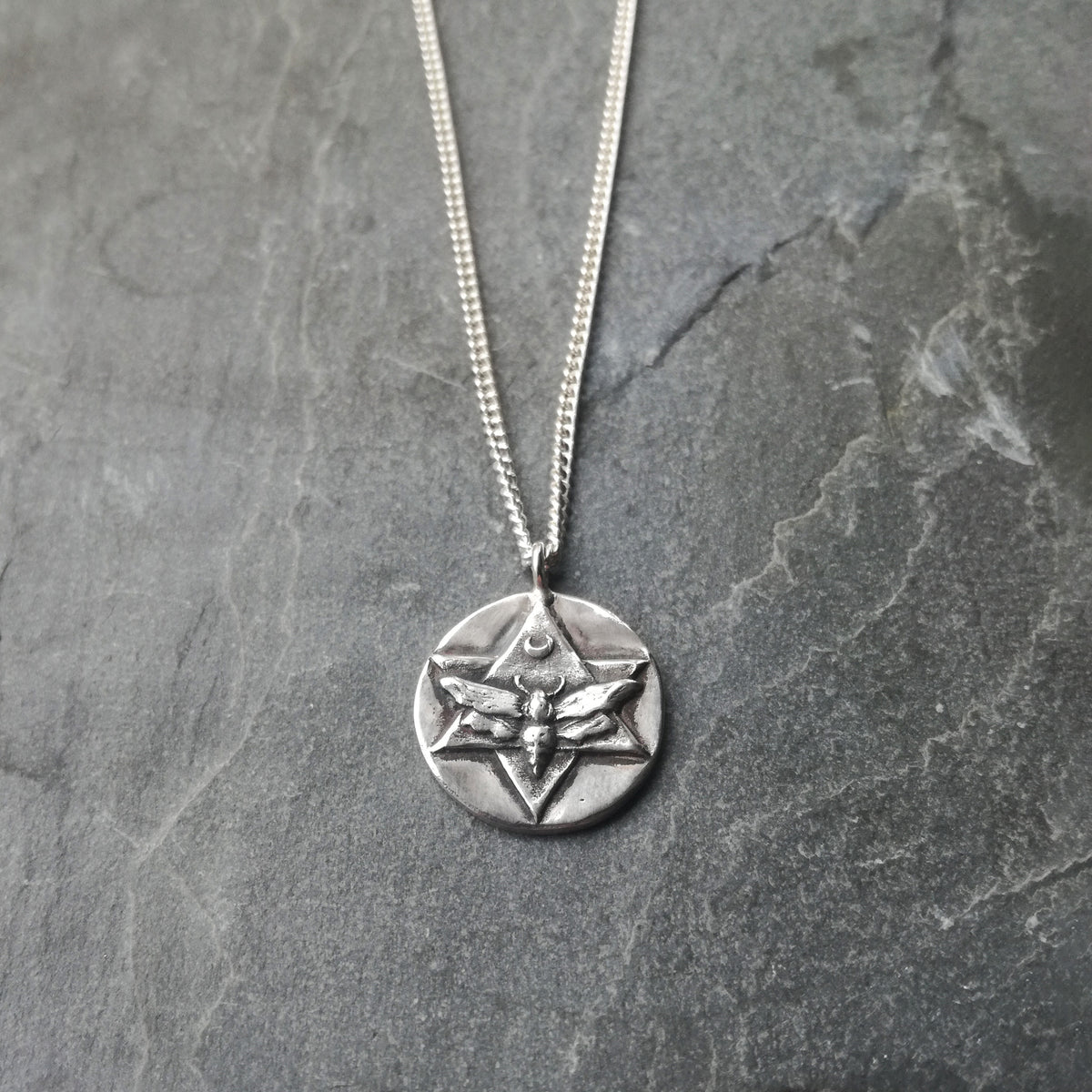 The Lunar Pendant Silver