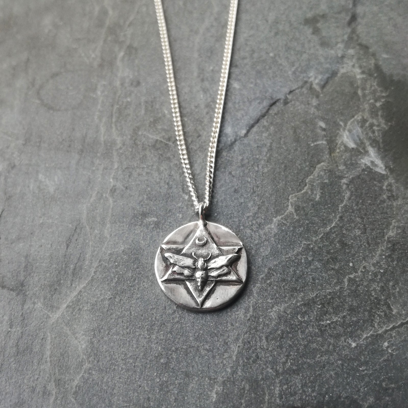 The Lunar Pendant Silver