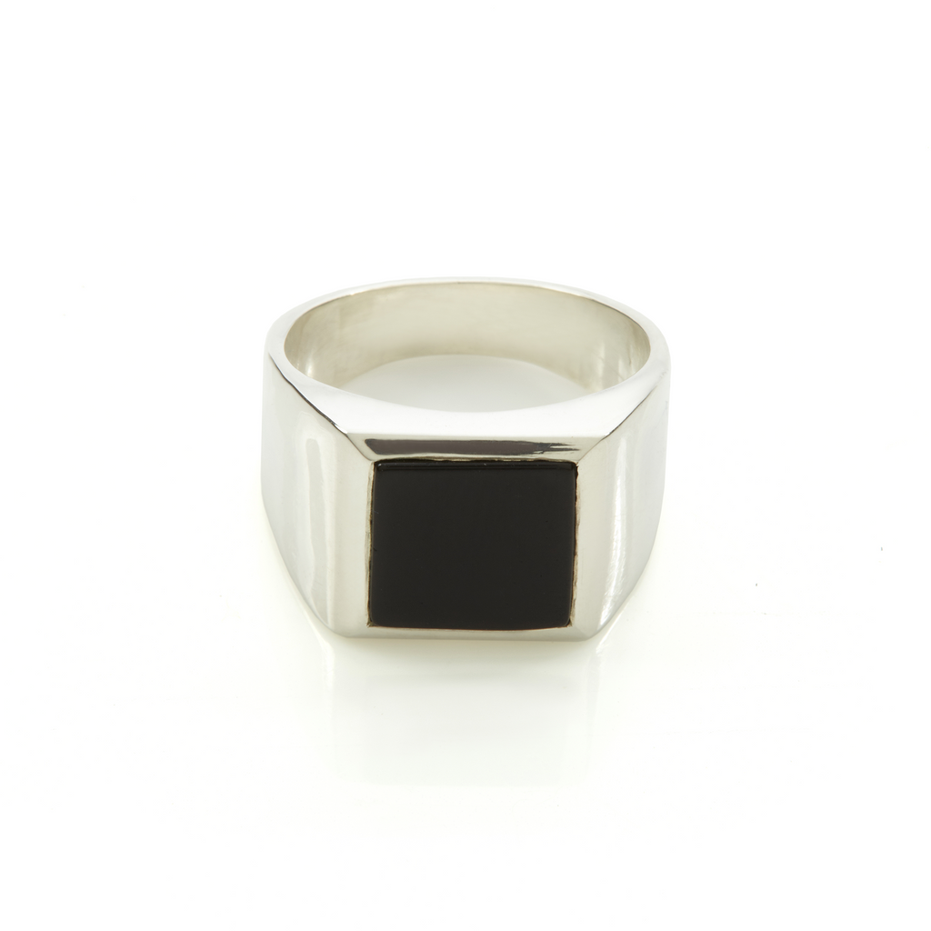 Plato Onyx Ring