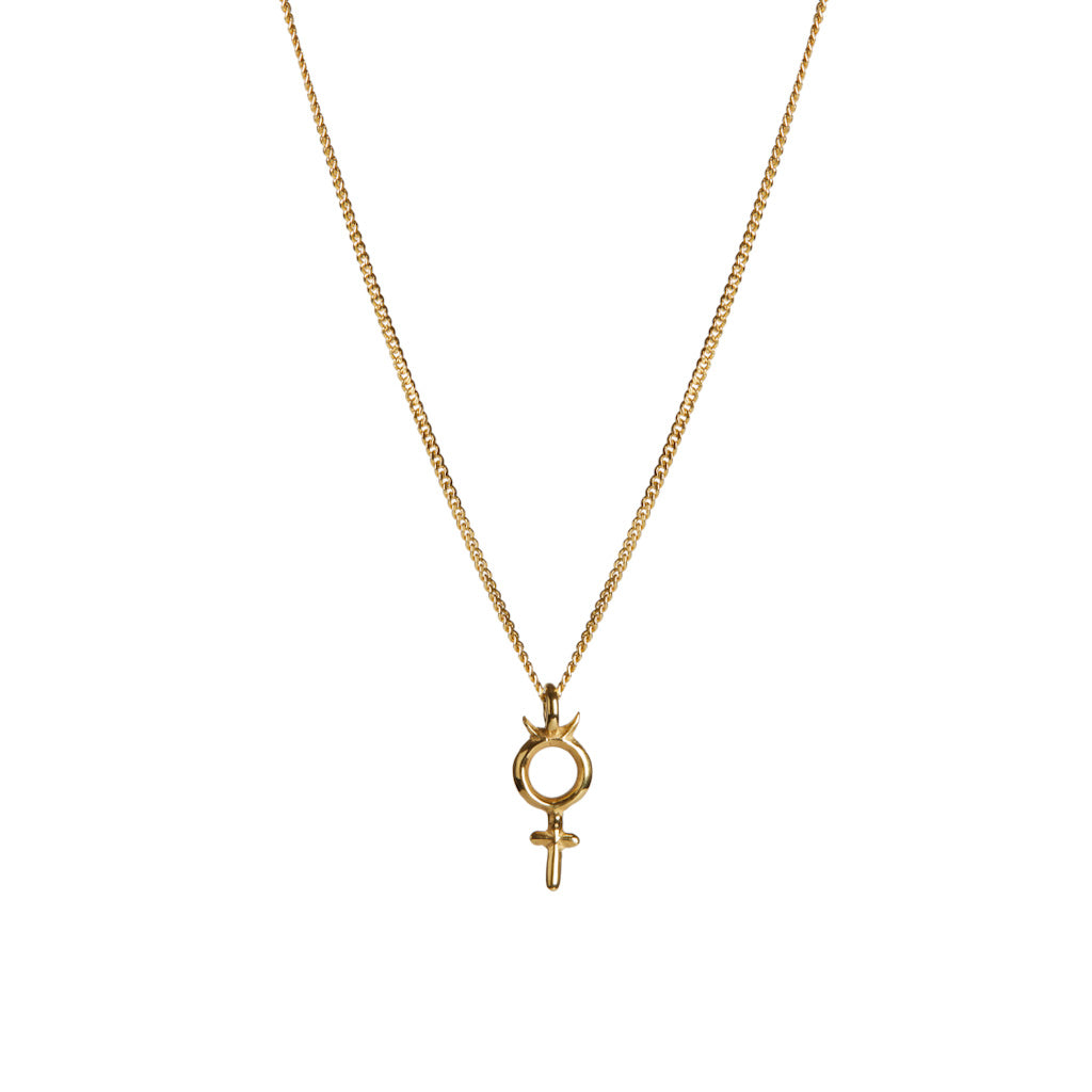 Tria Prima Mini Pendant Gold - Mercury