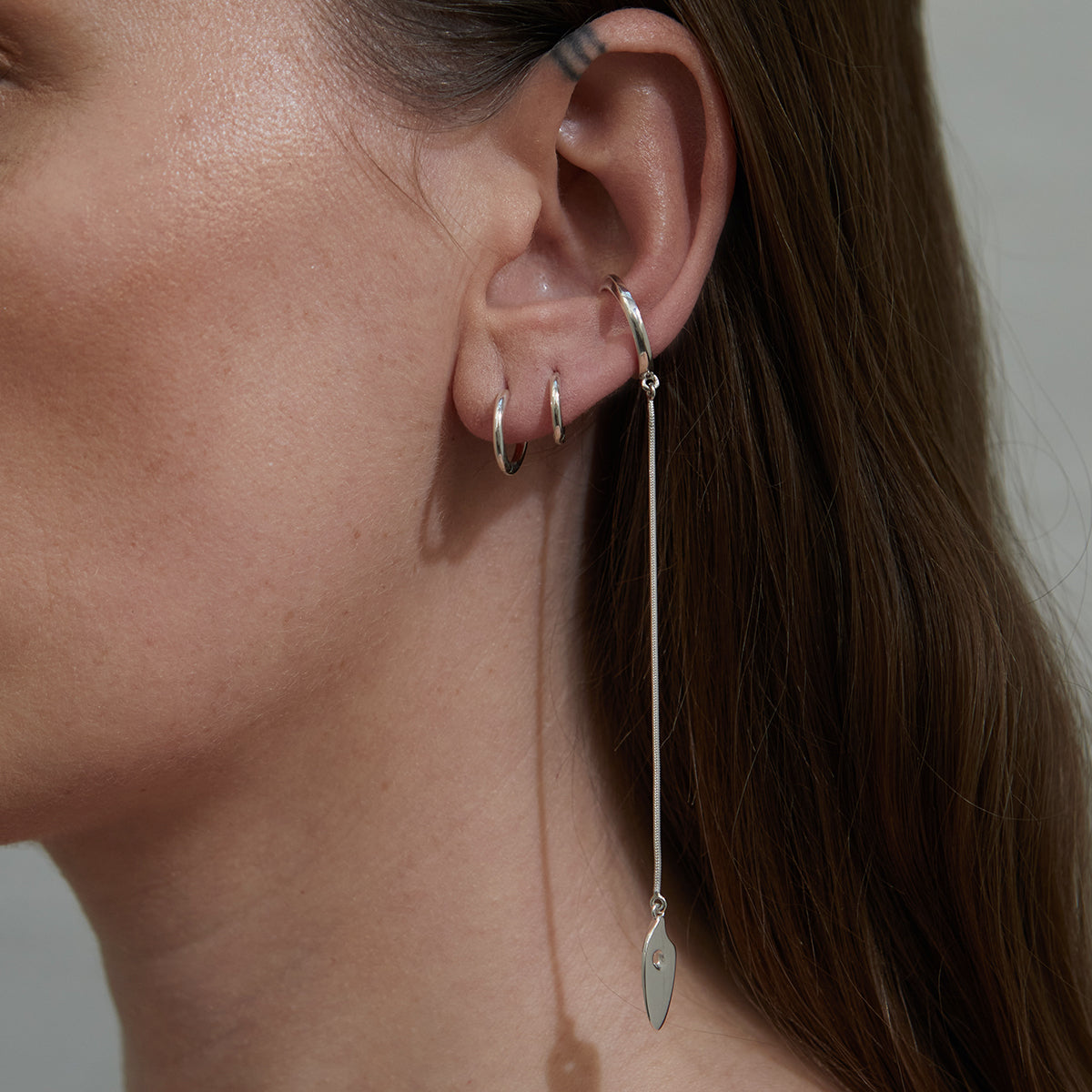 Juno Ear Cuff Silver