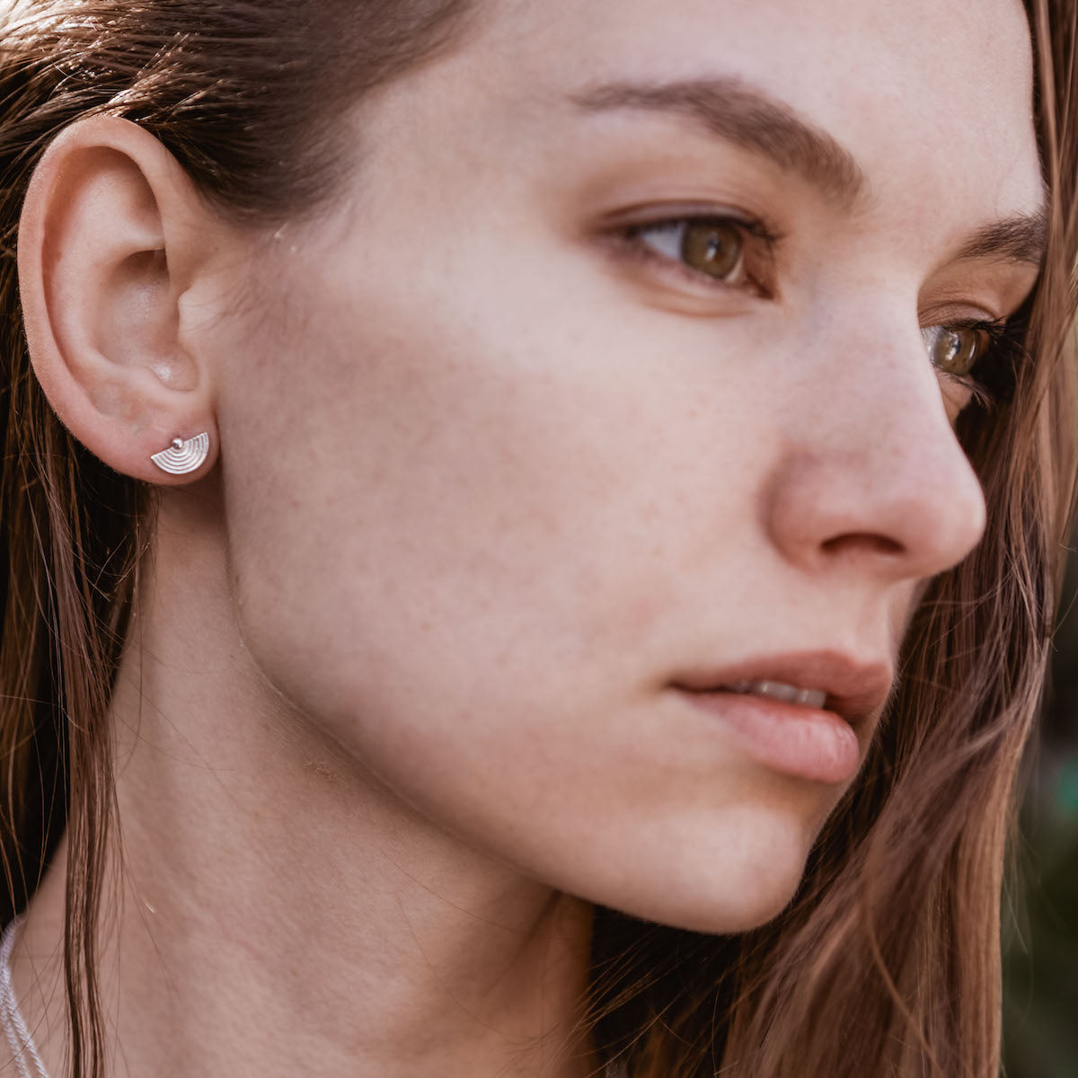 Orbit Studs Silver