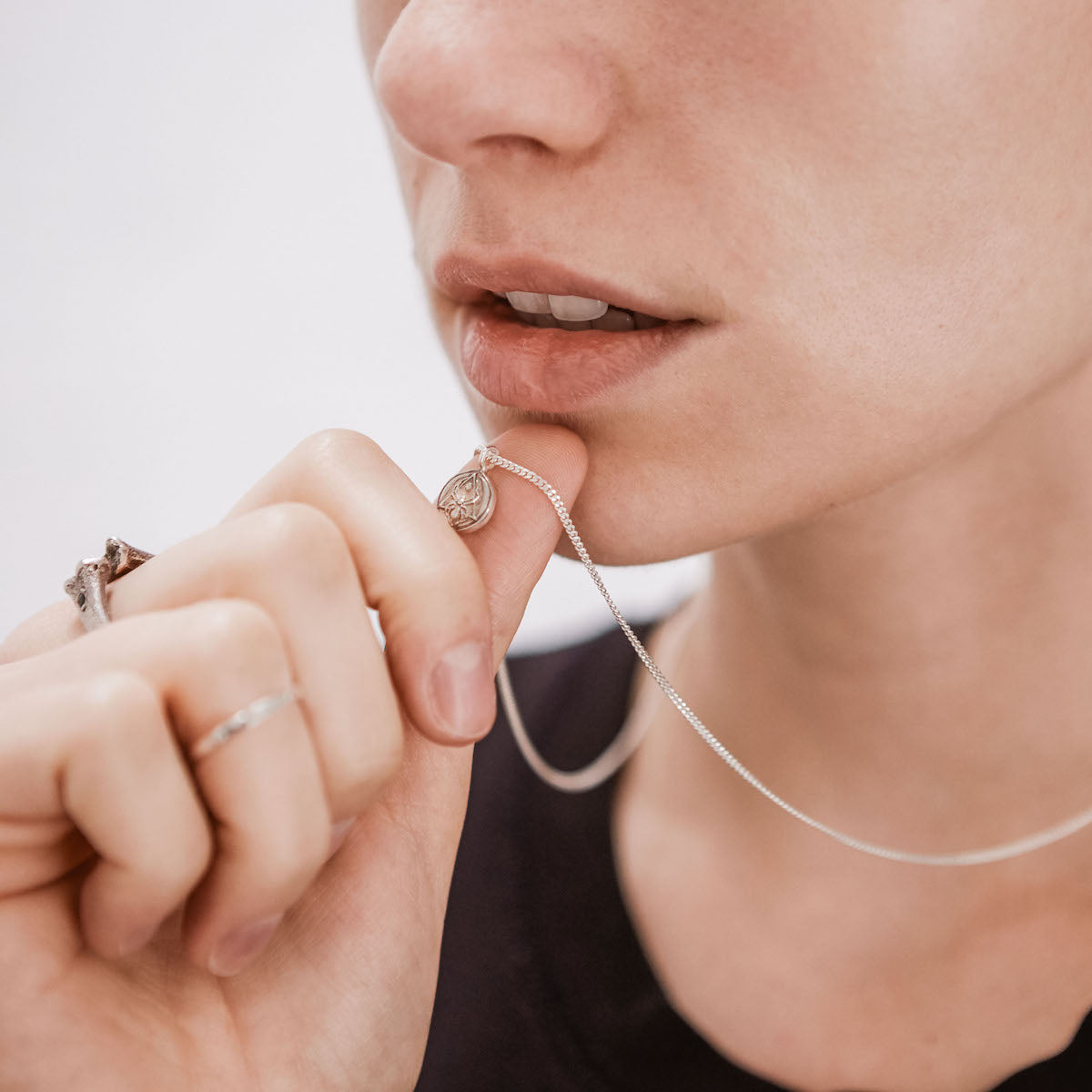 Creation Necklace Silver