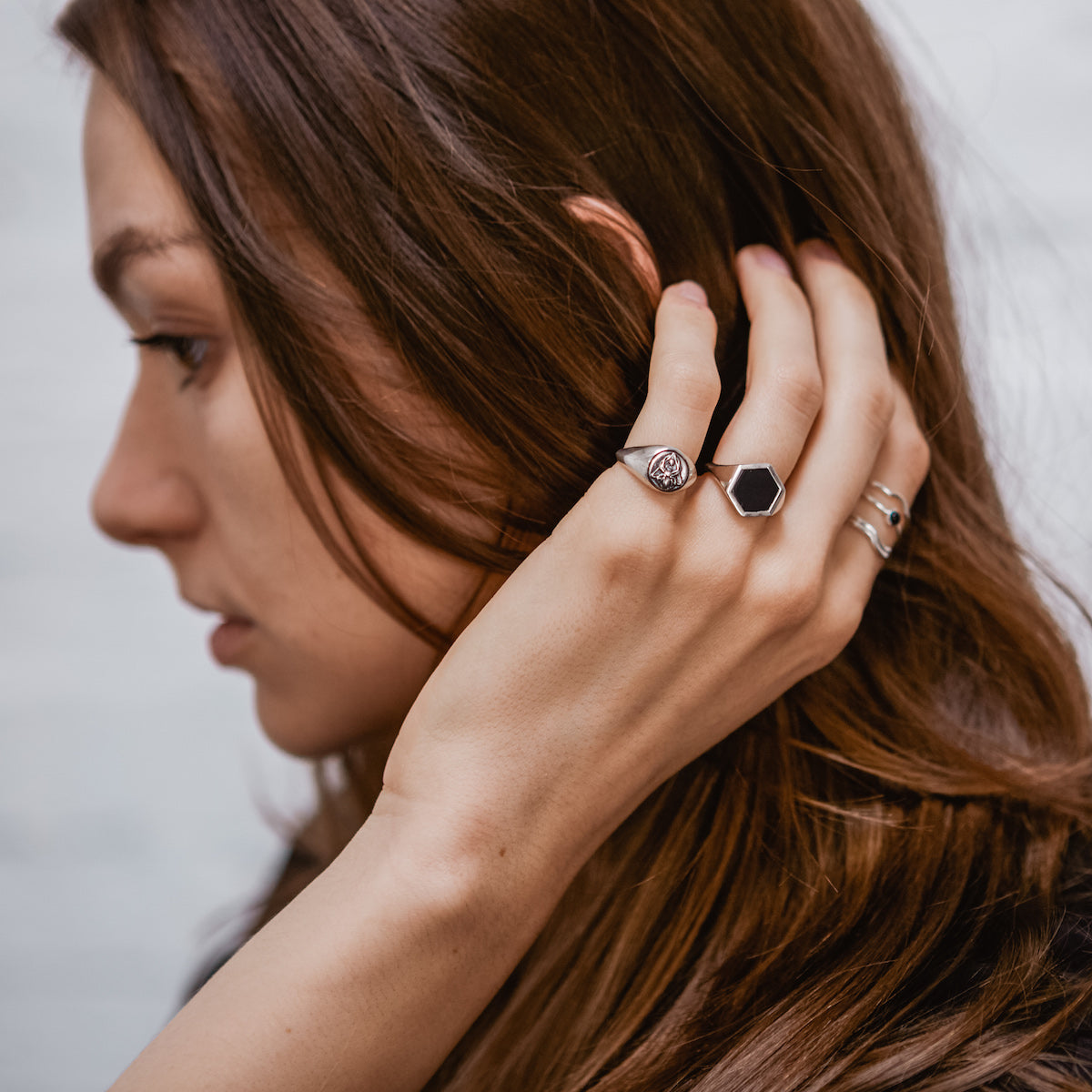 Creation Signet Ring Silver