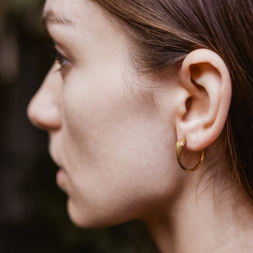 Ouroboros 2025 hoop earrings