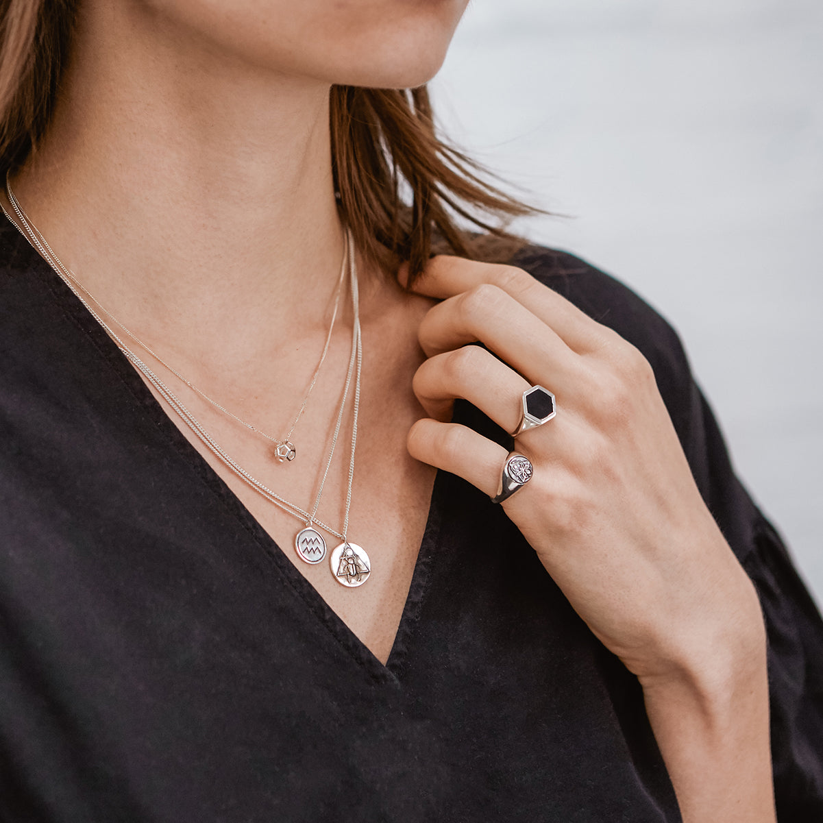 Creation Signet Ring Silver