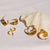Athena Mini Hoop Earrings Solid Gold