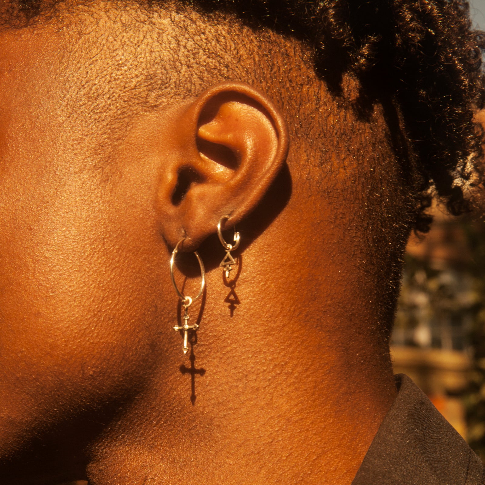 Tria Prima Mini Hoops Silver