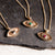 Rays of Light Pendant with a Ruby Solid Gold